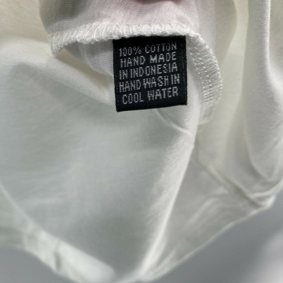 The People Vs. Men's Short Sleeve T-Shirt White Satisfaction Vintage Graphic XXL - Picture 5 of 6